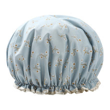 Load image into Gallery viewer, Thick Waterproof Bath Hat Double Layer Shower Hair Cover Women Supplies Shower Caps, Size:28cm