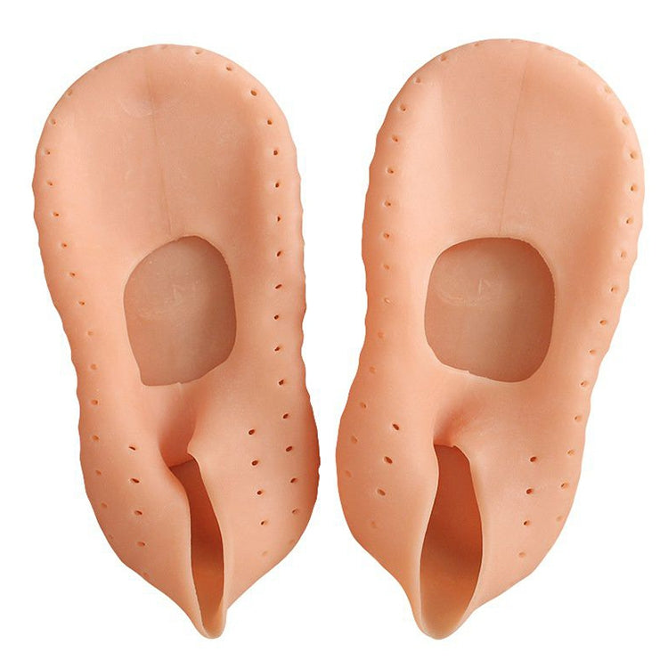 Silicone Sailboat Socks Foot Heel Anti-cracking Sleeve Anti-drying Beach Home Socks