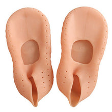 Load image into Gallery viewer, Silicone Sailboat Socks Foot Heel Anti-cracking Sleeve Anti-drying Beach Home Socks