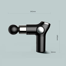 Load image into Gallery viewer, K515 Mini Fascia Gun Fitness Relax Muscle Massage Gun, LCD Version 32 Gears (Black), LCD Version 32 Gears (Silver Gray), LCD Version 32 Gears (Red), LCD Version 32 Gears (Green)