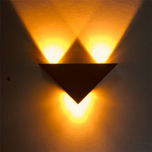 Load image into Gallery viewer, LED Triangle Wall Light Interior Corridor Aisle Lights, 9W