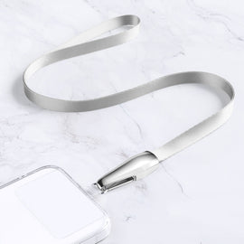 Power Vehicle Mobile Phone Anti-lost Lanyard With Patch,Style:, Hanging Neck Model, Crossbody Model