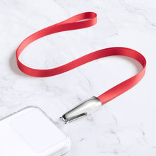 Load image into Gallery viewer, Power Vehicle Mobile Phone Anti-lost Lanyard With Patch,Style:, Hanging Neck Model, Crossbody Model