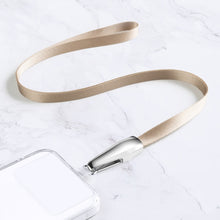Load image into Gallery viewer, Power Vehicle Mobile Phone Anti-lost Lanyard With Patch,Style:, Hanging Neck Model, Crossbody Model