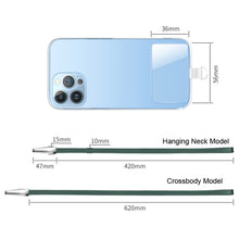 Load image into Gallery viewer, Power Vehicle Mobile Phone Anti-lost Lanyard With Patch,Style:, Hanging Neck Model, Crossbody Model