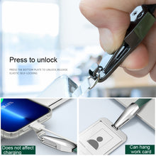 Load image into Gallery viewer, Power Vehicle Mobile Phone Anti-lost Lanyard With Patch,Style:, Hanging Neck Model, Crossbody Model
