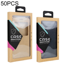 Load image into Gallery viewer, 50 PCS Kraft Paper Phone Case Leather Case Packaging Box