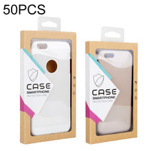 Load image into Gallery viewer, 50 PCS Kraft Paper Phone Case Leather Case Packaging Box