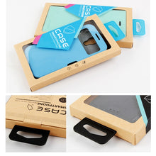 Load image into Gallery viewer, 50 PCS Kraft Paper Phone Case Leather Case Packaging Box