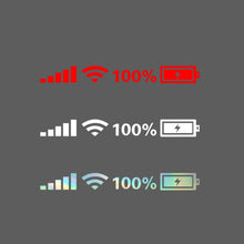 Load image into Gallery viewer, 10 PCS Car Windshield Stickers Signal WiFi Power Vinyl Decal  Car Stickers, L, M, S