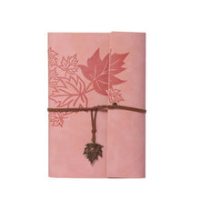 Load image into Gallery viewer, PU Maple Retro Straps Handbook Loose-leaf Notebook, A7, A6, A5