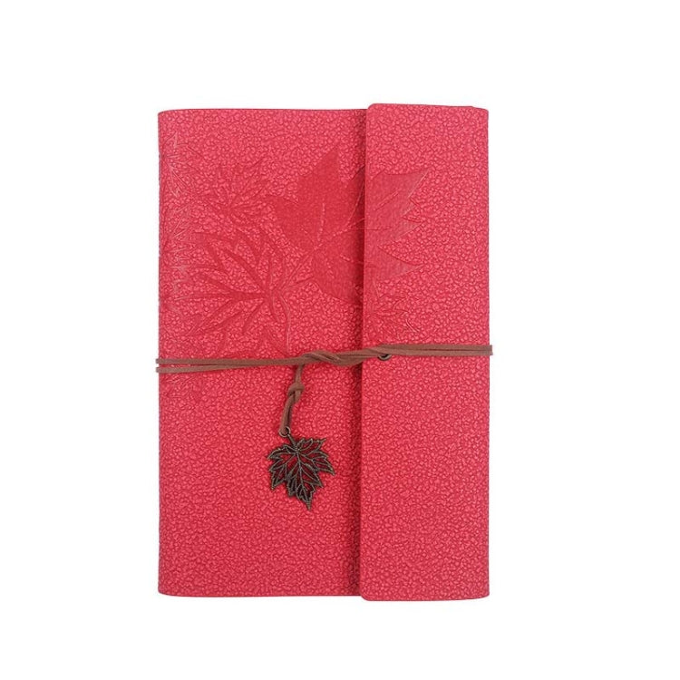 PU Maple Retro Straps Handbook Loose-leaf Notebook, A7, A6, A5