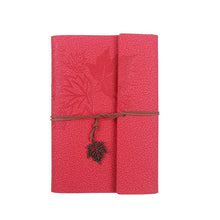 Load image into Gallery viewer, PU Maple Retro Straps Handbook Loose-leaf Notebook, A7, A6, A5