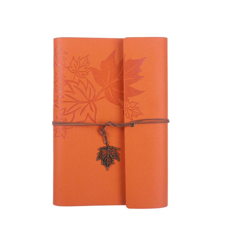 PU Maple Retro Straps Handbook Loose-leaf Notebook, A7, A6, A5