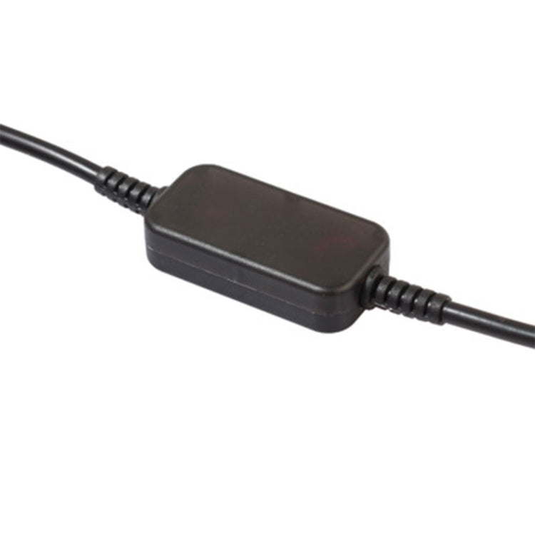 Car Converter Adapter Wired Controller USB to Cigarette Lighter Socket 5V to 12V Boost Power Adapter Cable, 30cm USB