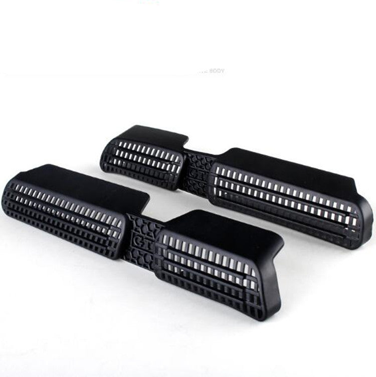2 PCS Car Air Exhaust Cover Seat  Air Outlet Protection Cover for Skoda, Upgraded pair, Flocked pair