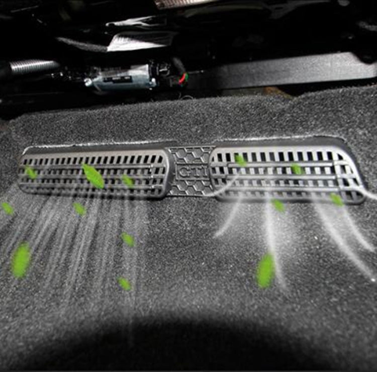 2 PCS Car Air Exhaust Cover Seat  Air Outlet Protection Cover for Skoda, Upgraded pair, Flocked pair
