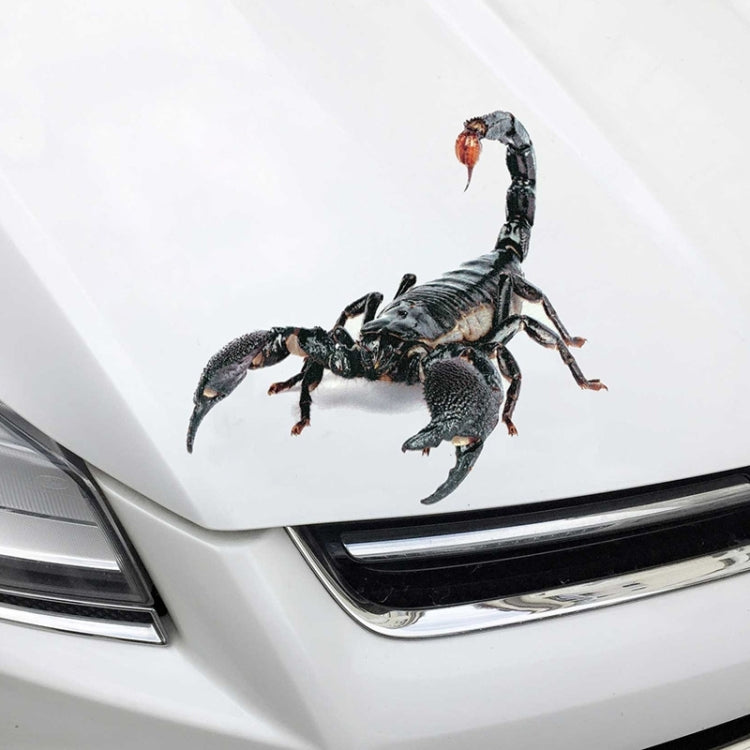 Creative Personality Scratch Cover  Car Body Sticker, Black Spider, Spider Pair, Scorpion, Lizard