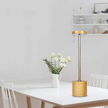 Load image into Gallery viewer, Creative USB Rechargeable Solid Wood Hotel Desk Light LED Children Student Dormitory Eye Protection Reading Learning Lamp