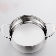Load image into Gallery viewer, Si Gang 24CM Stainless Steel Drum-shaped Large-capacity Extra Thick Soup Pot, 24 CM