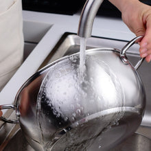 Load image into Gallery viewer, Si Gang 24CM Stainless Steel Drum-shaped Large-capacity Extra Thick Soup Pot, 24 CM