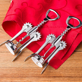 2 PCS Multifunctional Zinc Alloy Red Wine Bottle Opener Kitchen Supplies Gadgets, Zinc Alloy Bottle Opener