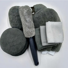 Load image into Gallery viewer, 9 In 1 Car Wash Cleaning Kit Car Wash Supplies Car Wash Tools, Gray