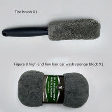 Load image into Gallery viewer, 9 In 1 Car Wash Cleaning Kit Car Wash Supplies Car Wash Tools, Gray