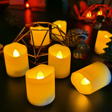 Load image into Gallery viewer, 3 PCS LED Electronic Candle Light Birthday Wedding Home Decoration Props Candle Holder, Rechargeable, Size:, Rechargeable 7.5 x 10CM, Rechargeable 7.5 x 12.5CM, Rechargeable 7.5 x 15CM, Rechargeable 7.5 x 17.5CM, Rechargeable 7.5 x 20CM