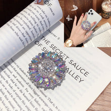 Load image into Gallery viewer, 2 PCS Lazy Man Live Shooting Mobile Phone Rotating Ring Buckle Holder, Big Diamond, Small Diamond, Colorful Full Diamond, Square, Satellite Long Diamond, Flower Long Diamond, Full of Pearls, Round Pearl, Five Pearl