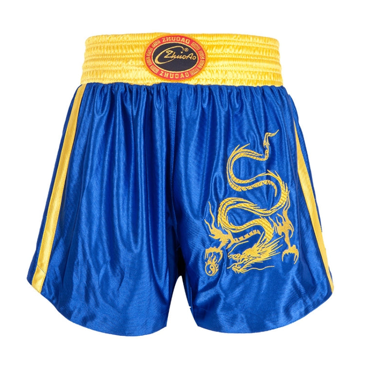 ZhuoAo Muay Thai/Boxing/Sanshou/Fighting Shorts for Men and Women, XS, S