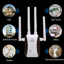 Load image into Gallery viewer, CF-WR758AC WIFI Signal Amplifier Wireless Network Enhancement Repeater, EU Plug, US Plug, AU Plug, UK Plug