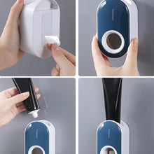 Load image into Gallery viewer, Automatic Toothpaste Squeezing Wall-mounted Toothpaste Rack