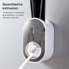Load image into Gallery viewer, Automatic Toothpaste Squeezing Wall-mounted Toothpaste Rack