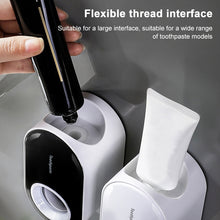 Load image into Gallery viewer, Automatic Toothpaste Squeezing Wall-mounted Toothpaste Rack