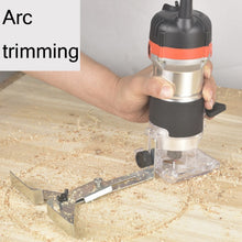 Load image into Gallery viewer, Woodworking Trimming Machine Multifunctional Electric Wood Milling Slotting Machine Engraving Tools EU Plug, 600W Plastic Body, 720W Aluminum Body
