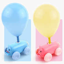 Load image into Gallery viewer, Piggy Air Powered Balloon Car Friction Car Children Intellectual Toy
