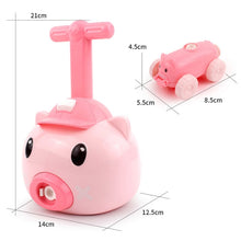 Load image into Gallery viewer, Piggy Air Powered Balloon Car Friction Car Children Intellectual Toy