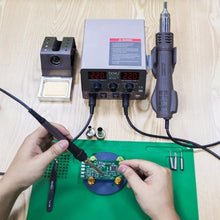 Load image into Gallery viewer, BAKU BA-602D+ Welding Station Set Dual Digital Display Mobile Phone Repair Tin Welding Tool, EU Plug, US Plug