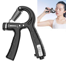 Load image into Gallery viewer, 5-60kg Adjustable Mechanical Counting Gripper Finger Strength Training Device