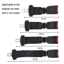 Load image into Gallery viewer, 2 PCS Child And Pregnant Woman Car Seat Belt Extender, 23cm, 26cm, 29cm, 36cm