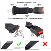 Load image into Gallery viewer, 2 PCS Child And Pregnant Woman Car Seat Belt Extender, 23cm, 26cm, 29cm, 36cm