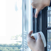 Load image into Gallery viewer, 0.25mm Plastic Steel Window Frame Gap Windshield Tape, 5cm Wide x 10m Long, 3cm Wide x 15m Long, 5cm Wide x 15m Long