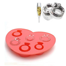 Load image into Gallery viewer, Silicone DIY Creative Ring Ice Mold Ice Box, Ring Shape