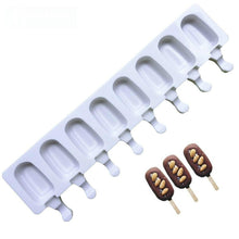 Load image into Gallery viewer, 8 Even Silicone Ice Cream Mold Creative Handmade Ice Cube Mold, 8 Even  Ice Cream Mold