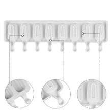 Load image into Gallery viewer, 8 Even Silicone Ice Cream Mold Creative Handmade Ice Cube Mold, 8 Even  Ice Cream Mold