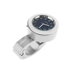 Load image into Gallery viewer, Motorcycle Bike Modified Handlebar Clock Watch, White, Black