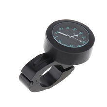 Load image into Gallery viewer, Motorcycle Bike Modified Handlebar Clock Watch, White, Black