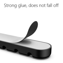 Load image into Gallery viewer, 5 PCS 4 Holes Bear Silicone Desktop Data Cable Organizing And Fixing Device, 4 Holes