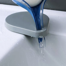Load image into Gallery viewer, 5 PCS Creative Bathroom Free Punching Sucker Transparent Leaf Drain Soap Storage Box
